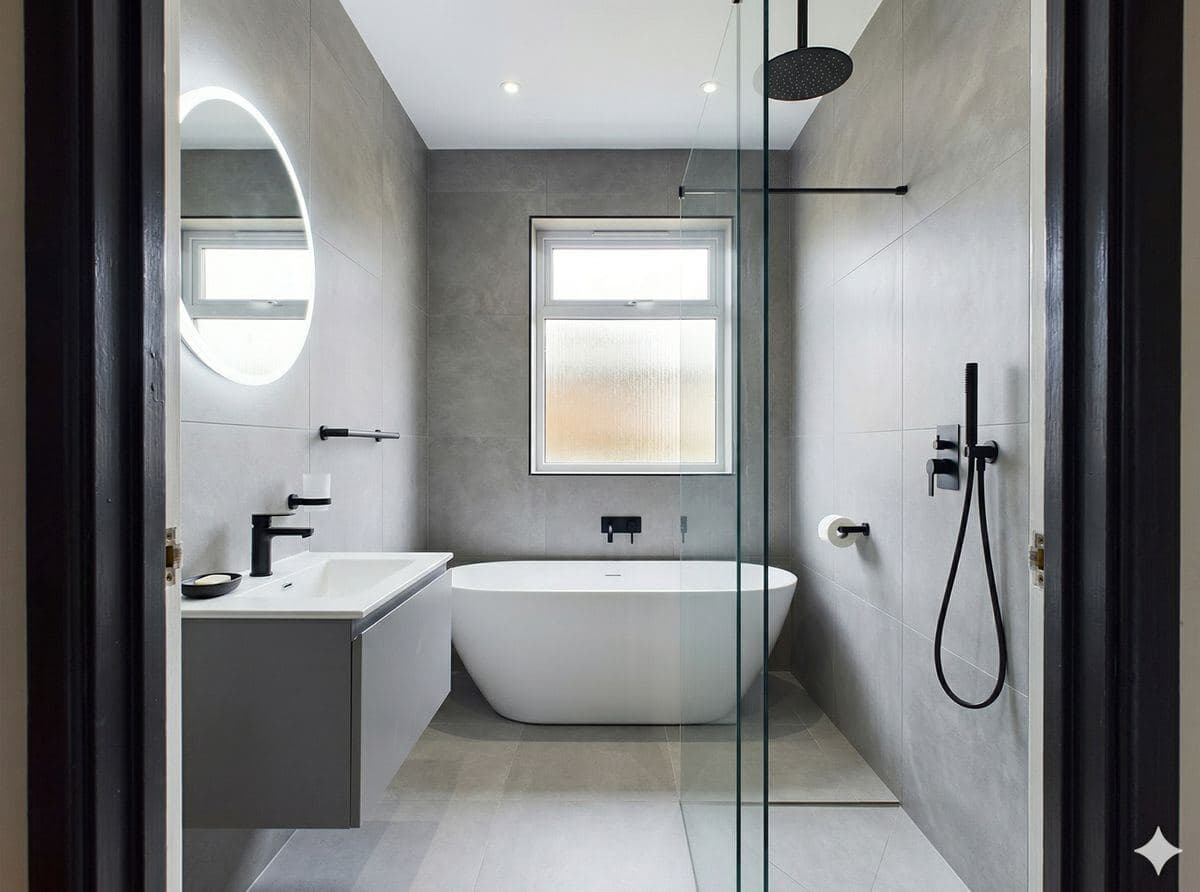 Bathroom Renovation - after
